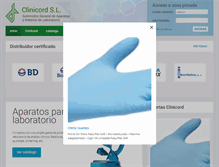 Tablet Screenshot of clinicord.com